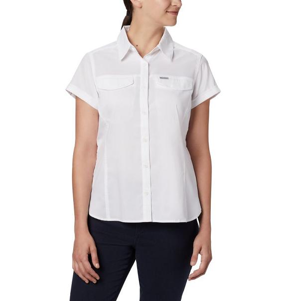 Columbia Silver Ridge Shirts Women White USA (US1480513)